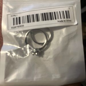 Women’s Engagement Set Stainless/cubic size 7